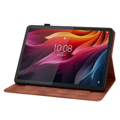 Для Lenovo Idea Tab (TB336ZU/TB336FU)/Чехол для Xiaoxin Pad 11 2025 с оттиском лилии, слоты для карт, кожаный чехол для планшета