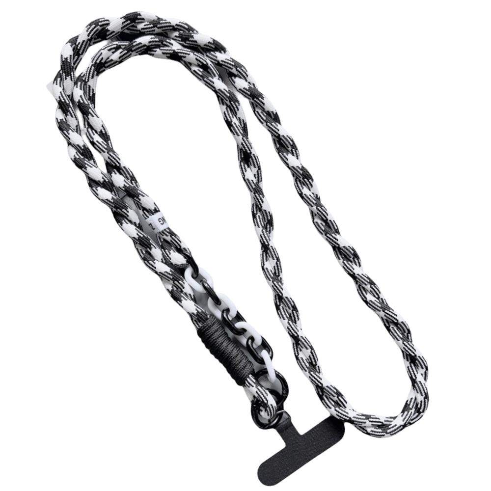 Nylon Braided Phone Lanyard Dopamine Crossbody Hanging Rope  Phone Charm Accessories
