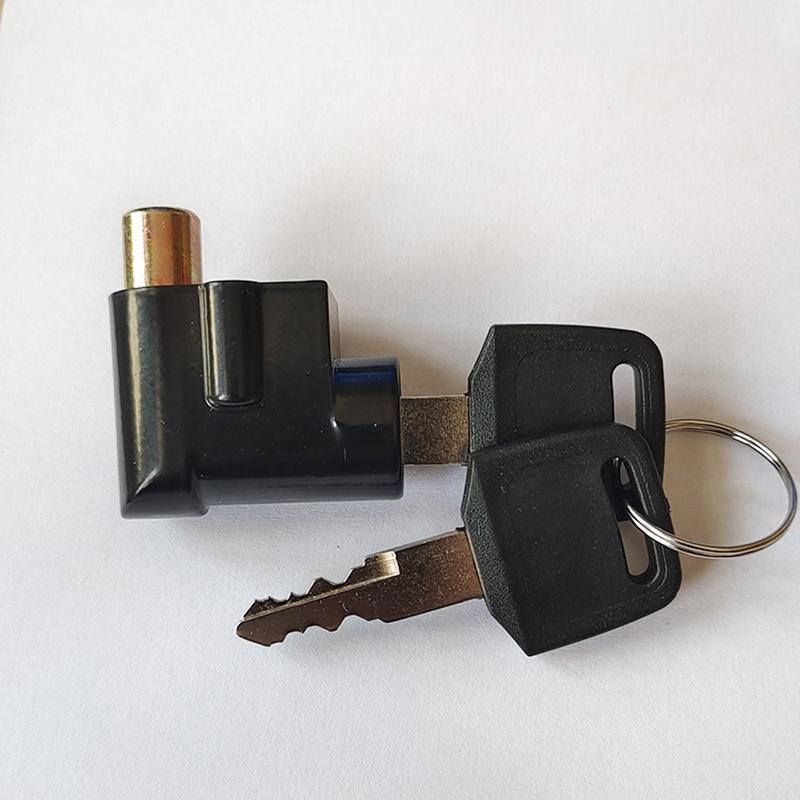 Электрический велосипед E-Bike Замок для аккумулятора электромобиля Передний замок Замок с большой головкой Замок для защиты от кражи электромобиля Замок для аккумулятора