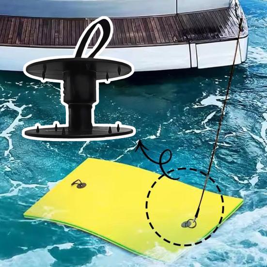 Floating Mat Tether Kit Floating Water Mat Grommet Kit Portable Safety Cord for Beach Kayaking Pool Water Swimming Lake Boating