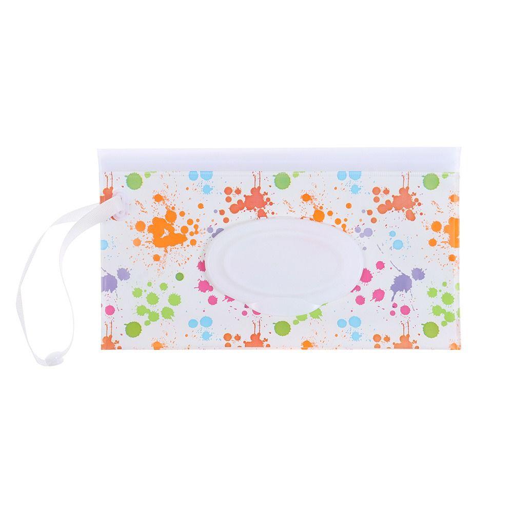 Portable Wet Wipes Bag Stroller Accessories Napkin Storage Boxes Outdoor Cosmetic Pouch