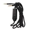 Gaming Headset Replacement Cable Inline Mute Volume Control Headphones Replacement Sound Cable with Mic for Logitech