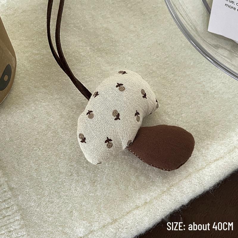 2024 Cute Cartoon Sweater Lanyard Chain for Women - Autumn/Winter Pendant Neckwear & Accessory