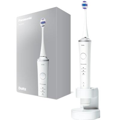 В зубной щетке Panasonic Sonic Vibration Doltz High Grade Model W Sonic Vibration Подставка для зарядки для международного использования Белый [Выпущено в 2023 году]