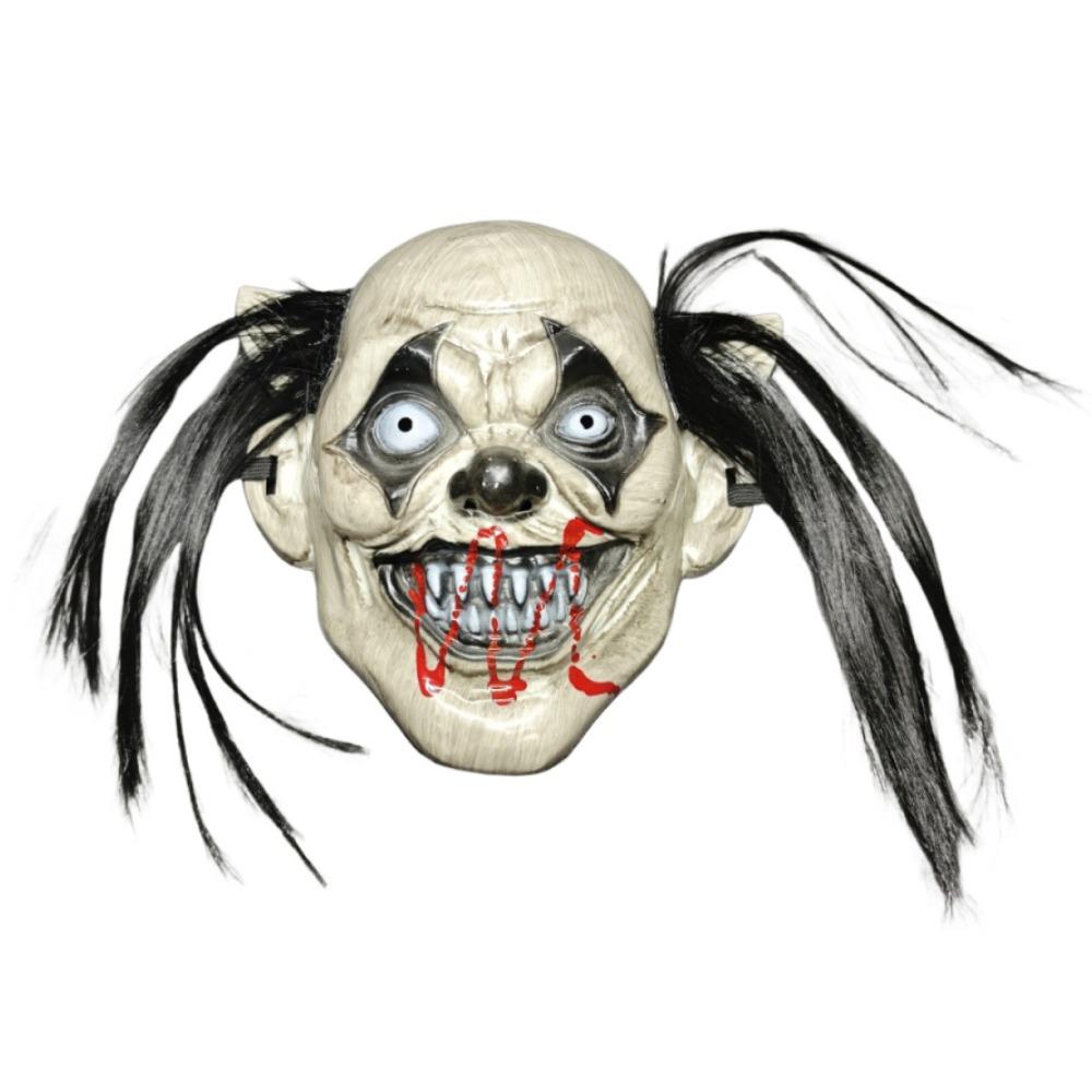Realistic Scary Joker Headgear Spooky Terrifying Cosplay Mask Halloween Joker Mask Haunted House
