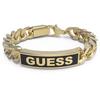 Bracelet - Guess - JUXB03002JWYGBKS - Acier - Doré - Plaque 9 mm