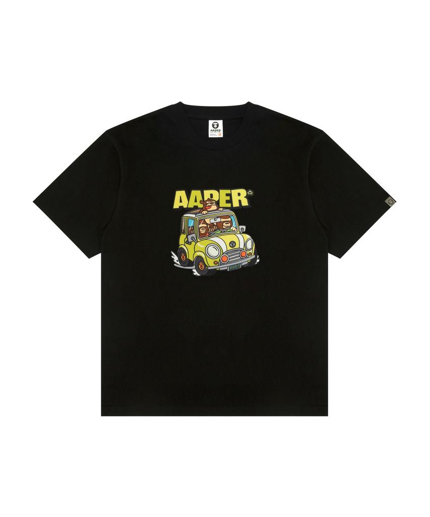 Eipeu Aaper Графическая футболка Черный / Aaptem1826Xxqbkx