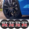 Колпаки ступиц 4x56 мм с логотипом GTR для Juke Note Leaf Qashqai Tiida X-trail Teana Altima, автомобильные аксессуары, наклейка на центр колеса