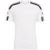 Adidas Футболка мужская повседневная Squad 21 Jersey SS, белая GN5723