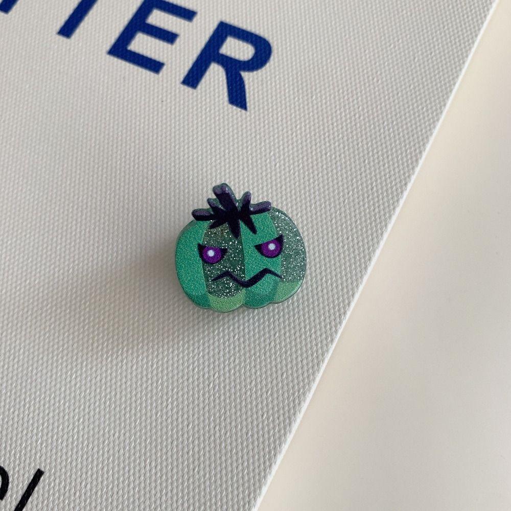 Pumpkin Ghost Grab Clip Small Halloween Hairpin Funny Spooky Hair Claw  Party Headwear
