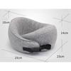 U-shaped Pillow Memory Foam Neck Pillow for Travel Aeroplane Neck Protection Portable Slow Rebound Car Pillow for Sleeping
