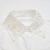 Vintage Shirt Lapel Fake Collar Women Blouse Sweater False Collar Lapel Top Neckwear Detachable Collar Accessories