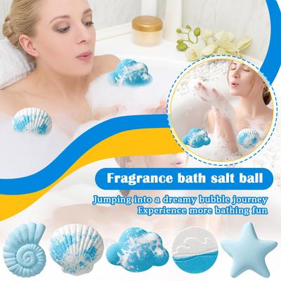 Ocean Series Independent Bubble Bath Ball Увлажняющий взрывной шарик для ванны