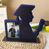 2024 Выпускной Фото Деревянная Рамка Мужской Женский Выпускников Контур 3D Настольный Выпускной Фоторамка Дисплей Выпускной Тематическая Вечеринка Украшение Подарок