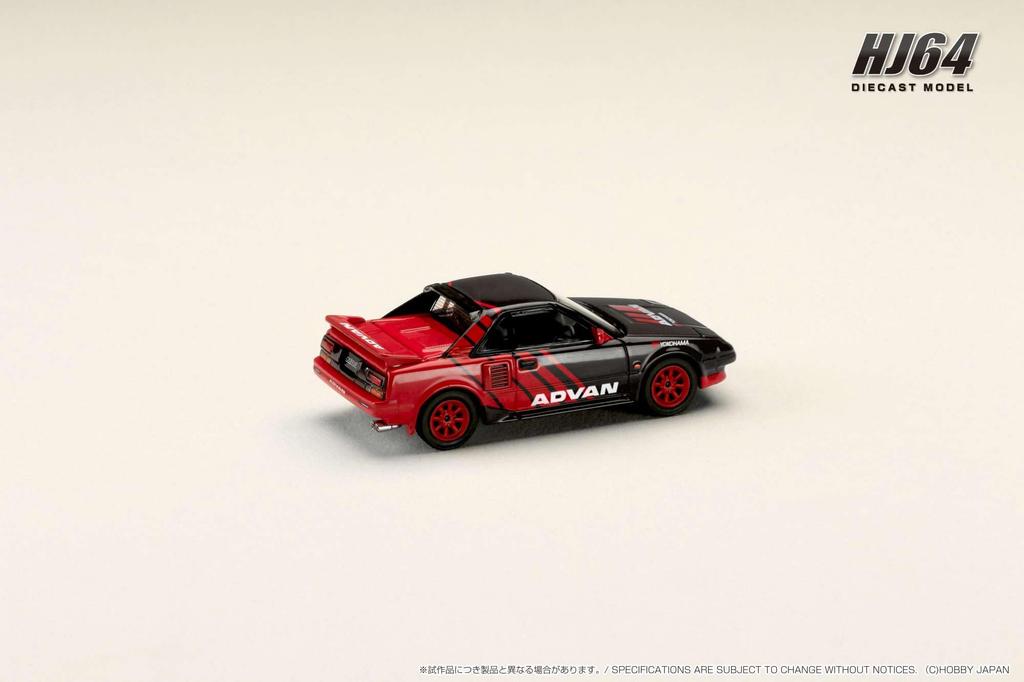 HJ64 164 Toyota MR2 1600G-LIMITED SUPER CHARGER ЦВЕТ YOKOHAMA ADVAN Готовое изделие