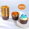Large 50PCS Pack Muffin Cupcake Liner Cake Wrappers Baking Cup Tray Case Cake Paper Cups Pastry Tools Party Supplies