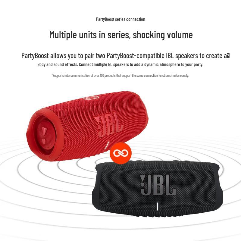 JBL Портативная Bluetooth-колонка Charge 5 (Китайская версия)