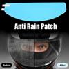 Universal Motorcycle Helmet Clear Patch Film Anti-fog Film and Rain Film Durable Nano Coating Sticker Film Helmet Amagi