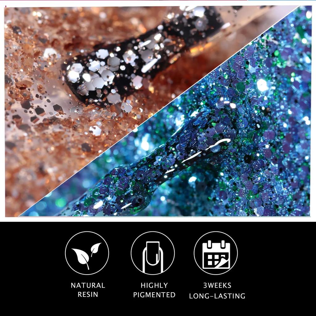 JTING Фабричный поставщик материалов для ногтей Набор гель-лаков для ногтей 6 цветов OEM Частная марка 15 мл УФ-гель-лак Индивидуальный логотип бренда