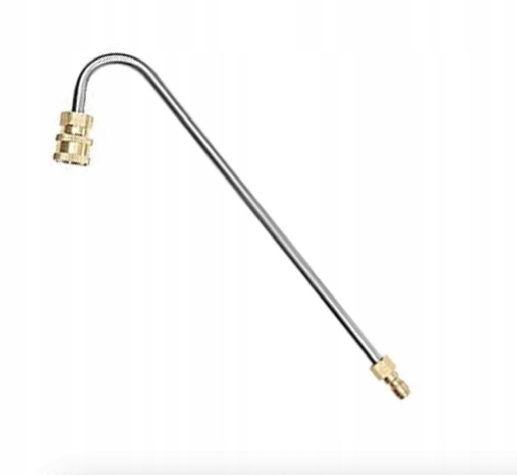 Rosfix Komplet 5 Dysz do Myjki Ciśnieniowej – Różnorodność Natrysków 0°–60° | Max Ciśnienie 250 Bar | Lanca 1/4"" 34cm Typu U