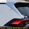 Заднее боковое стекло спойлер панель накладка отделка Хром для TOYOTA RAV4 RAV 4 XA50 - 2024 ABS Хромированные аксессуары