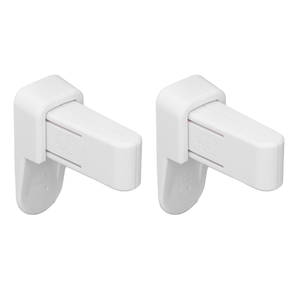 2 шт., замки для дверей с защитой от детей, замки для дверных ручек, детские замки для безопасности малышей, домашних животных, кошек D