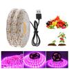 5M 2835 SMD LED Grow Light Full Spectrum USB Grow Light Strip Phyto Lamps Plant Growth Light for Plants Greenhouse Hydroponic Growing