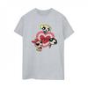 The Powerpuff Girls Womens/Ladies Double Heart Boyfriend T-Shirt