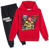 Kids 3D Hoodie Set Skibidi Toilet Pullover Tracksuit Speakerman  Children Sweater+ Pants