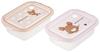 Skater Antibacterial Storage for Kuma no Gakkou Side Dish Made in Containers, 500ml, 2-Pack, (The Bears' School) Containers, Japan, FCN2WAG-A