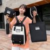 Women's Backpack Set High School Backpack Bags for Teenage Girl Fashion Travel Teen Student Schoolbag