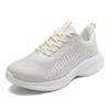Mesh Breathable Soft-soled Sneakers Women's Shoes Non-slip Running Walking Shoes Women's 2024 Spring Casual Lace-up Flats