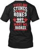 Футболка Sticks Stones and Squats 100% Хлопок Мужская Футболка Топ Сделано в США Футболка Топ Унисекс