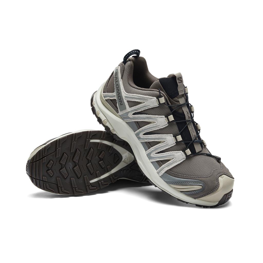 SALOMON Xa Pro 3D Замшевые Повседневные Универсальные Нескользящие Износостойкие Поддерживающие Низкие Беговые Кроссовки Унисекс Серый-Коричневый Светло-Зеленый Абрикосовый 477920