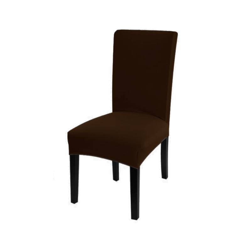 Сплошной цвет чехол на стул спандекс стрейч чехлы на стулья чехлы на стулья для кухни столовая кухня свадебный банкет
