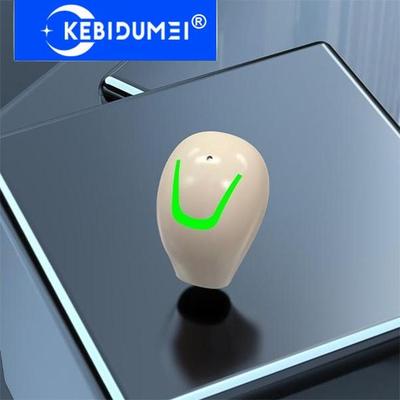 Невидимые беспроводные наушники Mini Bluetooth 5,3, наушники с шумоподавлением, Hi-Fi стерео наушники TWS, спортивная гарнитура с микрофоном