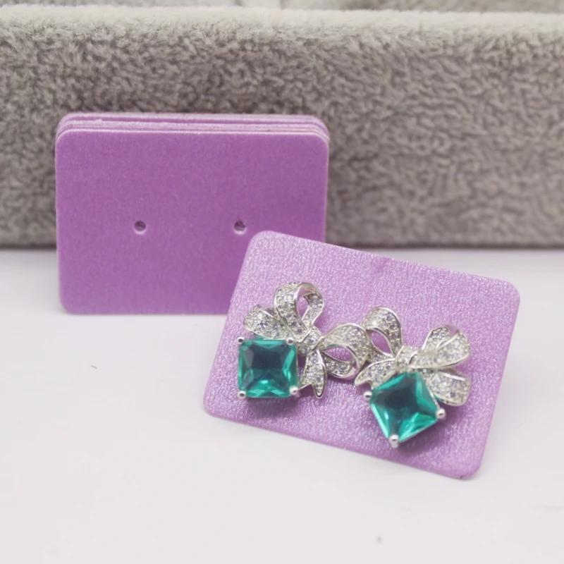 100pcs Multi Size Display Earring Cards, Earrings, Earring Packaging Label Cards