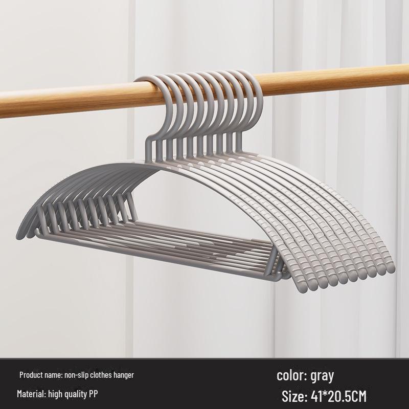 Seamless Anti-Slip Clothes Hanger for Balcony Drying