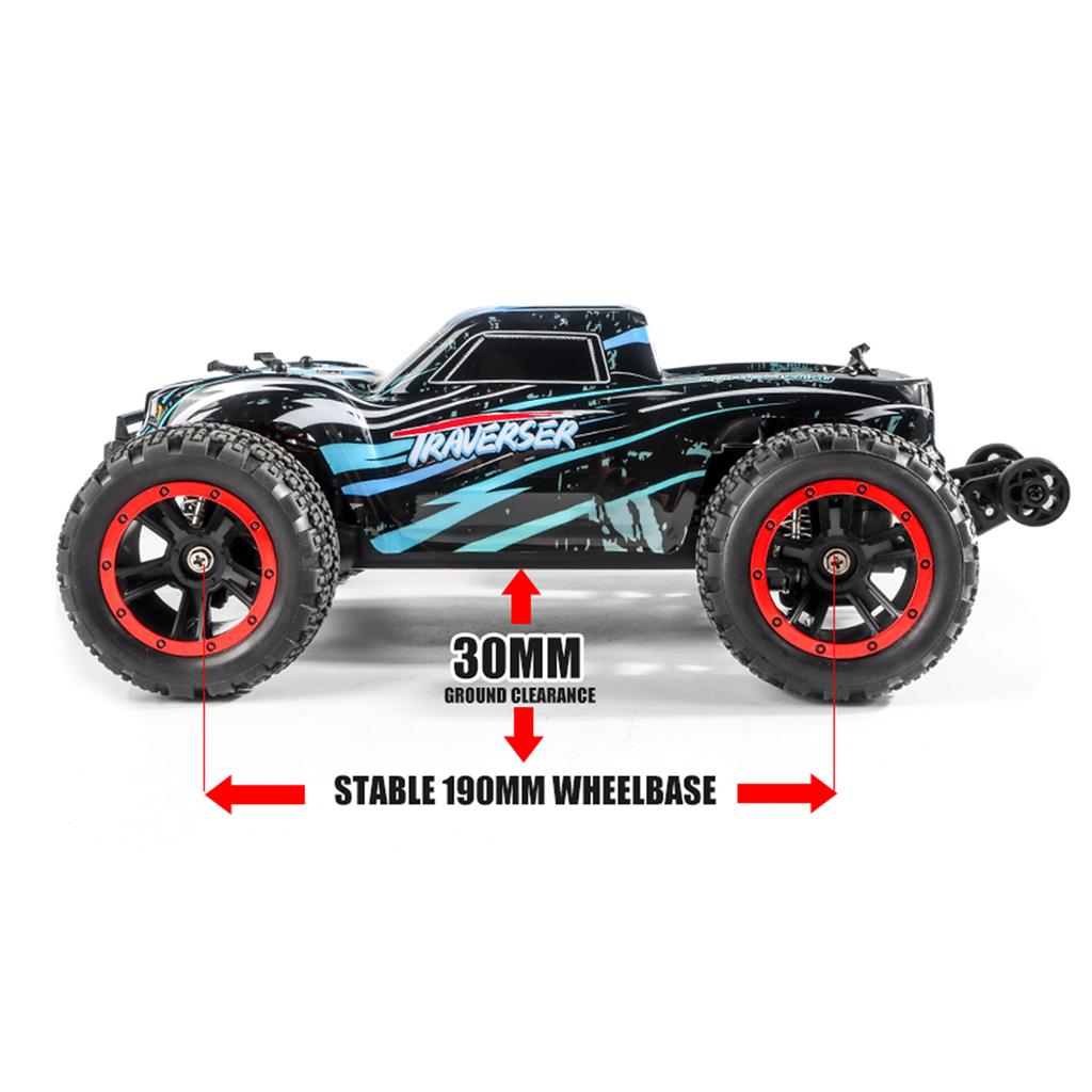 Автомобиль с дистанционным управлением, 1:14 4WD, 2,4 ГГц, грузовик с дистанционным управлением, скоростной внедорожник, 40 км/ч, игрушечный автомобиль