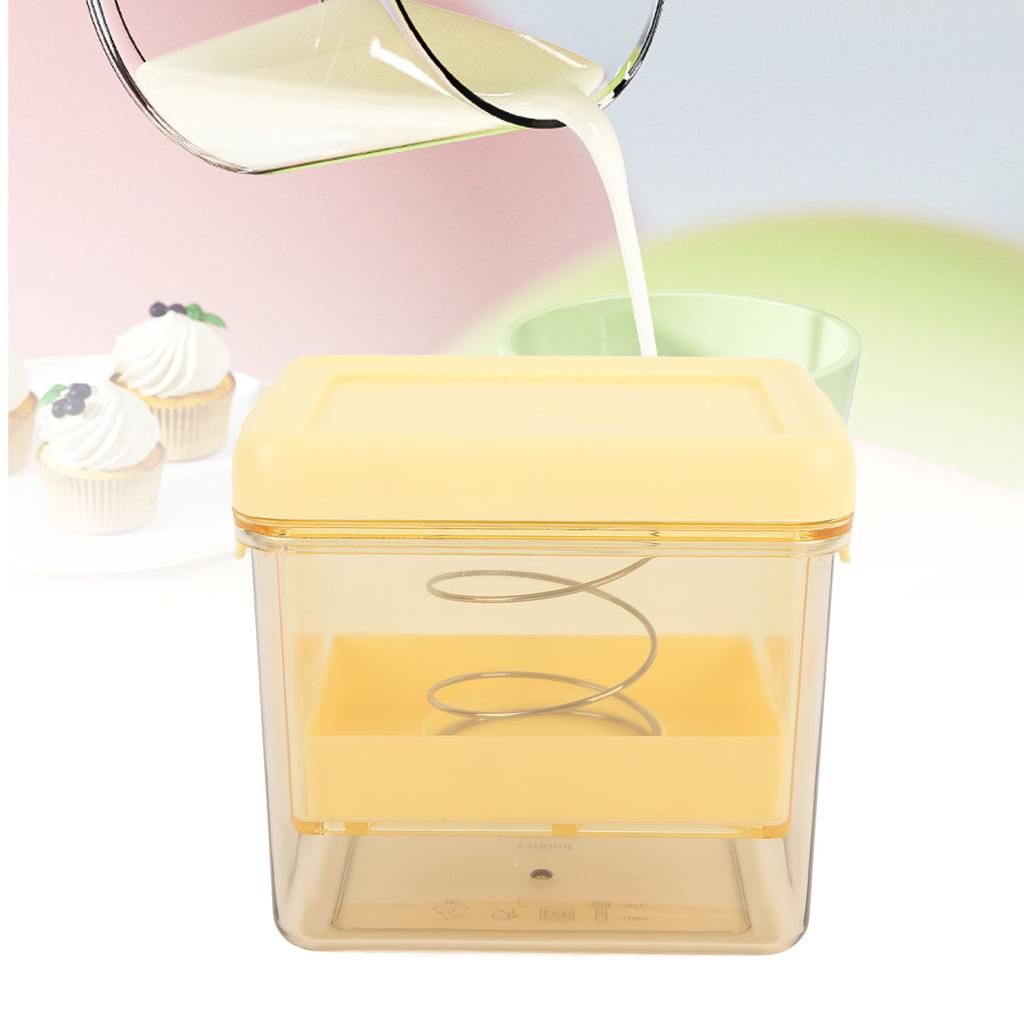 Greek Yogurt Strainer PS HIPS Rectangular Homemade Cheese Yogurt Maker Filter Whey Separator with Fine Mesh for Home