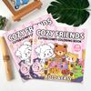 1Pc Mini Food Fruit Coloring Book Montessori Toy Educational Gouache Graffiti Book Creative Interesting Filling Color Book Gifts
