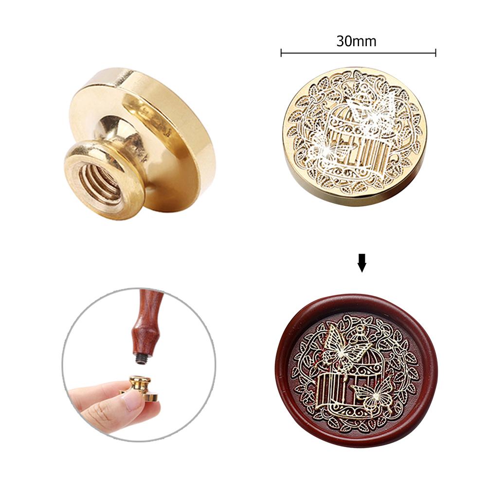 Специальная форма эмалевой медной головки для самостоятельного изготовления ручной головки для счета-штампа для свадебной открытки