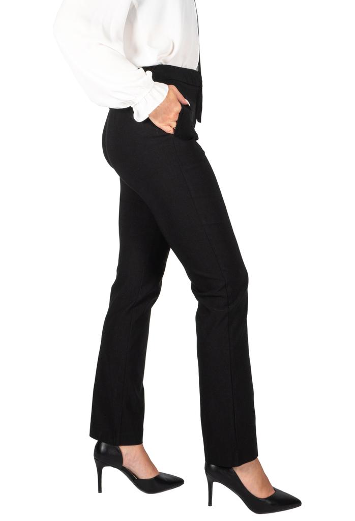 Spodnie Eleganckie Damskie Elastyczne 40 /31 L