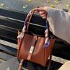Французская ретро-сумка женская модная портативная сумка-ведро модная сумка-мессенджер через плечо