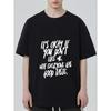 Black T-Shirt with White Text Its Okay If You Dont Like Me Not Everyone Has Good Taste Casual Wear for Men and Women