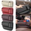 Car Leather Cup Holder Bag Seat Storage Box Adjustable Car Seat Storage Box Leather Cup Holder Bag With Cup Holder For Phones Glasses Keys Cards