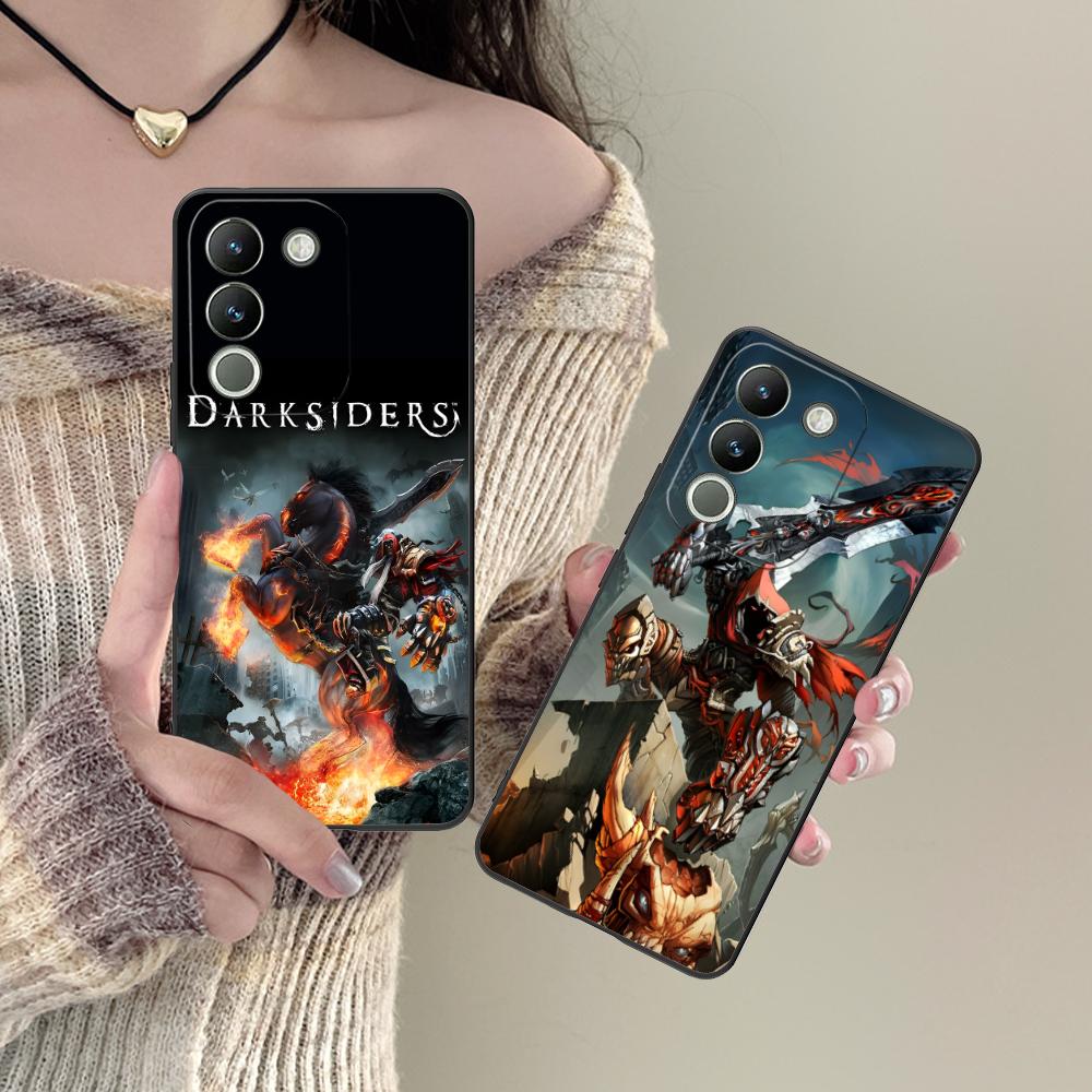Чехол для мобильного телефона Darksiders для VIVO V60 V50 V40 V30 V29 V27 V25 V23 Pro Lite 5G Цветной печатающий чехол Чехол для мобильных телефонов