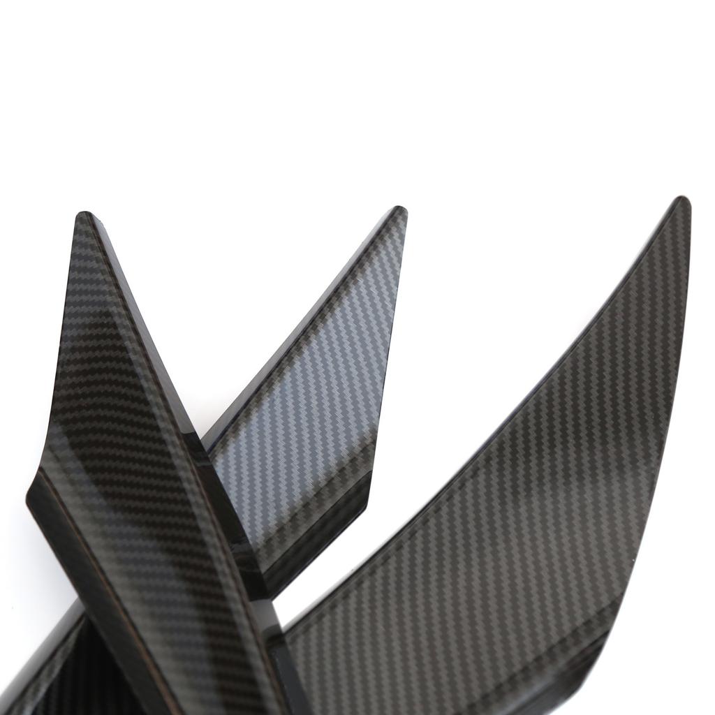 Универсальный автомобильный спойлер на передний бампер, сплиттер для губ, плавник, спойлер для тела, канарды, комплект для ремонта, декоры