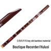 Ethnic Bamboo Vertical Flute - Beginner Student Instrument In C/D/E/F/G