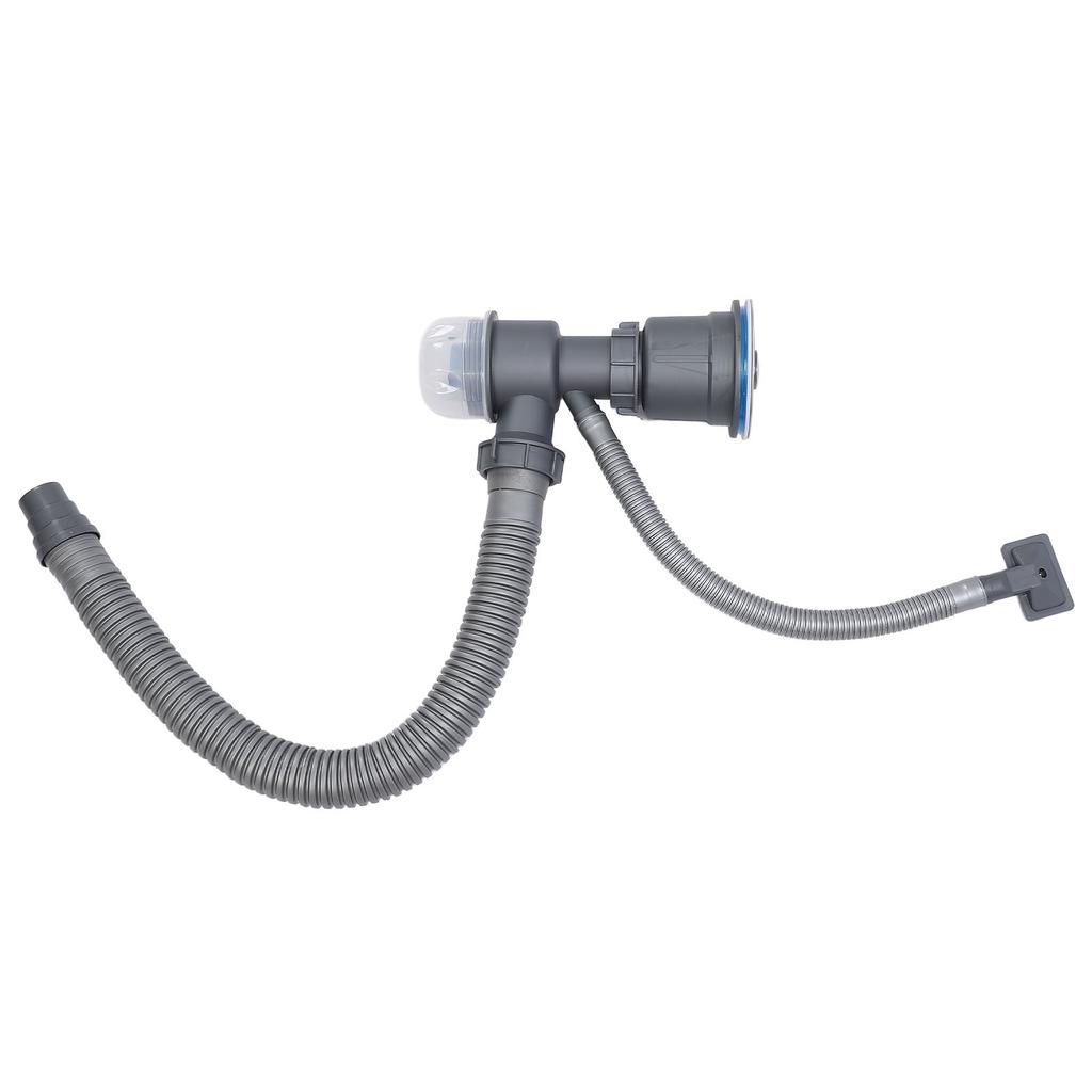 Kitchen Sink Hose Drain Kit Expandable Leakage Proof Sink Draining Pipe Kit for Single Kitchen Sink